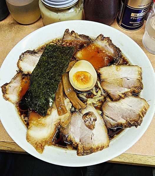 「チャーシューメン 950円」@雨風本舗の写真