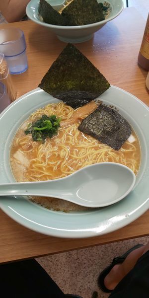 「ラーメン 中盛り」@ラーメンショップ椿 酒々井SP前店の写真