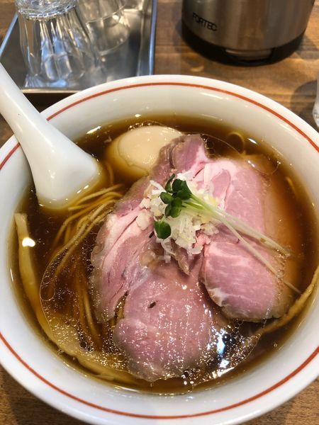 「特製軍鶏そば1100円」@麺尊 RAGEの写真