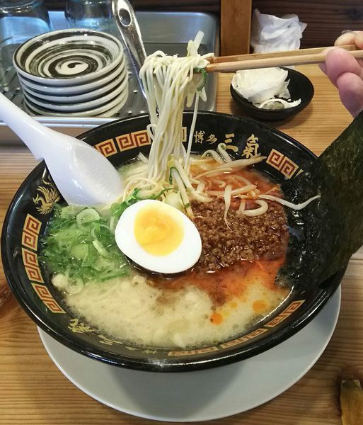 「三氣ラーメン」@博多三氣 水城店の写真