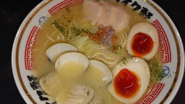 「味玉シンカー」@ストライク軒の写真