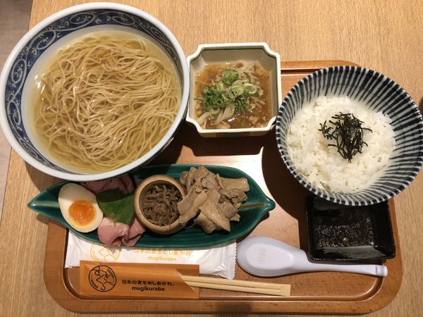 「【寿製麺よしかわ】山椒の中華そば 1000円」@むぎくらべの写真