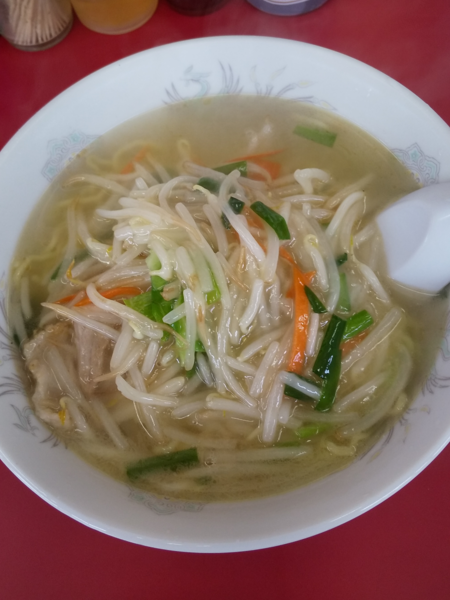 「もやしソバ600円」@中華料理 満洲里の写真