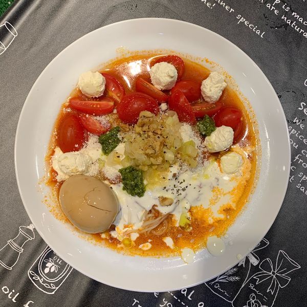 「クリーミートマト冷やし麺」@太陽のトマト麺 錦糸町本店の写真