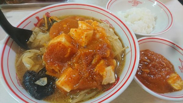 「蒙古タンメン定食」@蒙古タンメン 中本 目黒店の写真
