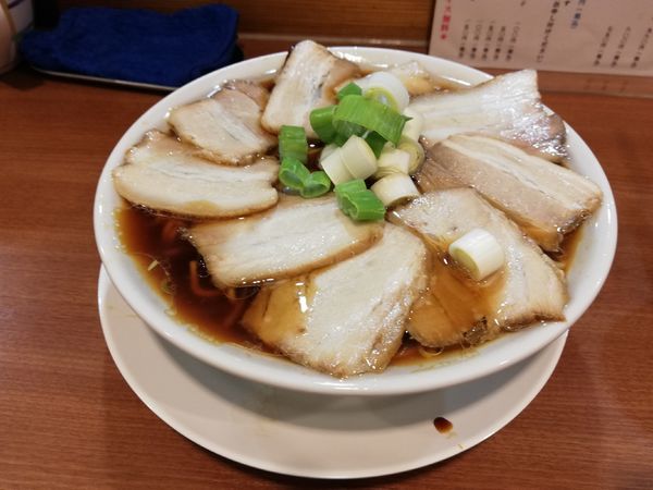「チャーシュー中華そば」@濃厚中華そば 佐とうの写真