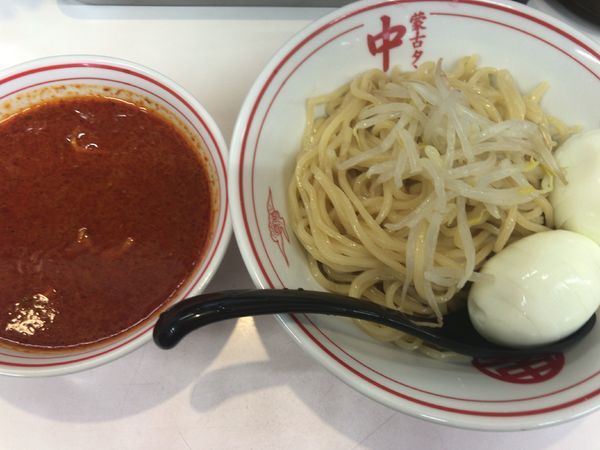 「冷やし味噌ラーメン800円＋茹でたまご60円×2」@蒙古タンメン中本 草加店の写真
