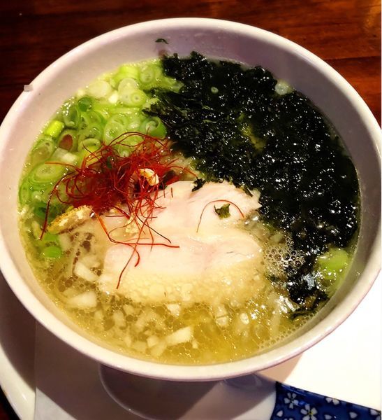 「塩ラーメン(金目鯛)」@遊飯家 酒舞の写真