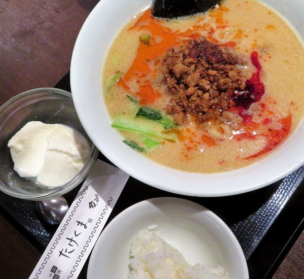 「担々麺（1,000円）」@中国料理たけくまの写真