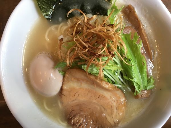 「とり塩ソバ 780円」@ラーメン 和なりの写真