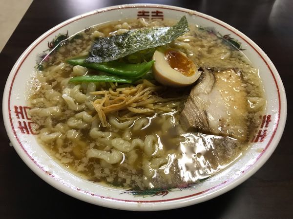 「朝ラー 中 太麺  600円」@中華そば 太平楽 六丁の目店の写真