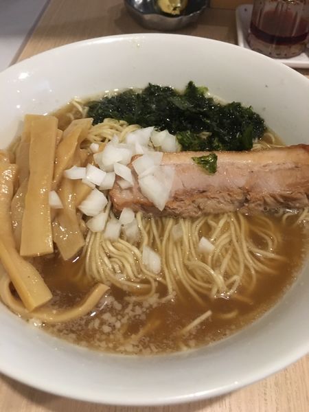 「ラーメン大盛＋メンマ増」@麺＆cafe Coi.Coi.の写真