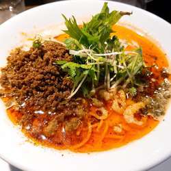 担担麺 辛さ4 痺れ3