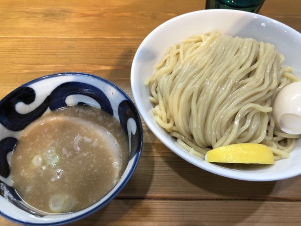 「味玉ゴールデンつけ麺（塩）400g」@ゴールデンタイガーの写真