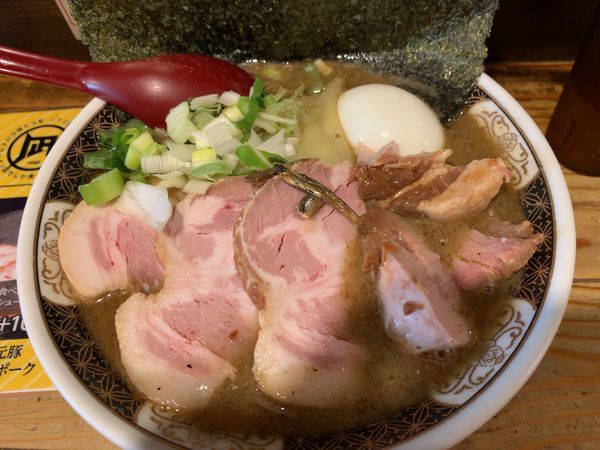 「特製塩（銀だれ抜き）1200円」@すごい煮干ラーメン凪 新宿ゴールデン街店 本館の写真