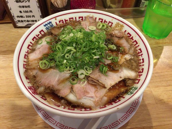 「【限定A】九条ネギのネギチャーシュー麺 850円」@中華そば ムタヒロの写真