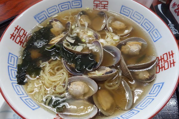 「あさりラーメン」@えんまん亭の写真