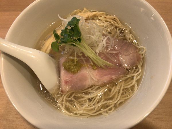 「塩中華そば」@中華そば 流川の写真