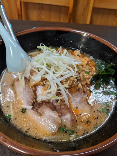 「味噌ルージャンチャーシュー」@あじ平ラーメン 東浦和店の写真