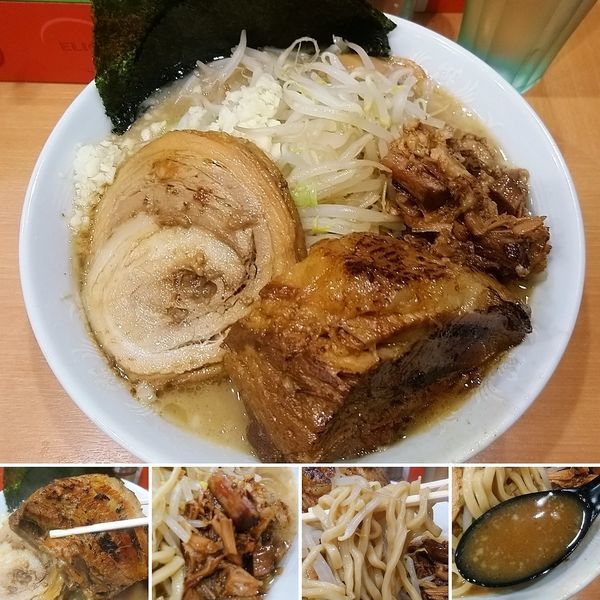 「忍者ラーメン　1100円」@らーめん忍者の写真