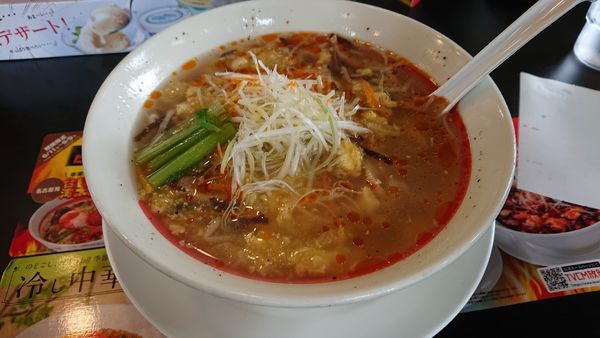 「激辛酸辣湯麺(塩味) 680円」@幸楽苑 戸田店の写真