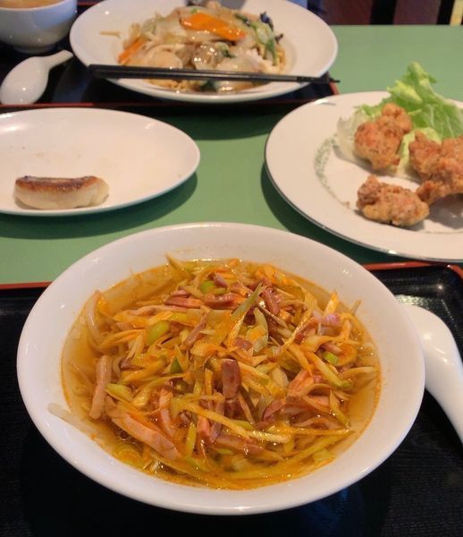 「三才特製葱叉焼麺」@三才坊の写真