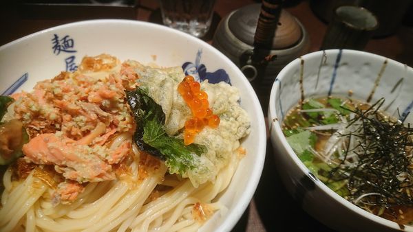 「冷やし茶漬け（限定、１０８０円）」@麺屋武蔵 武仁の写真