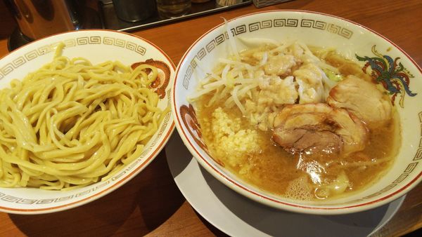 「小ラーメン¥750＋つけ麺に変更¥100」@豚山 町田店の写真