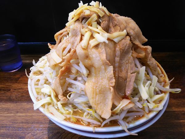 「特二郎カレーラーメン野菜増し増し」@らーめん ましまし亭の写真