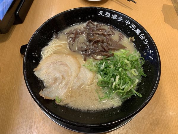 「とんこつラーメン 680円」@元祖博多中州屋台ラーメン 一竜 国分寺店の写真