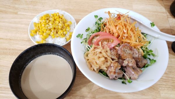 「【限定】胡麻と胡桃のつけそば1000円」@中華そば You Leeの写真