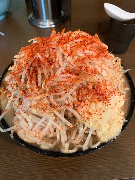「大ラーメン 麺マシ 全マシ」@ラーメン二郎 JR西口蒲田店の写真