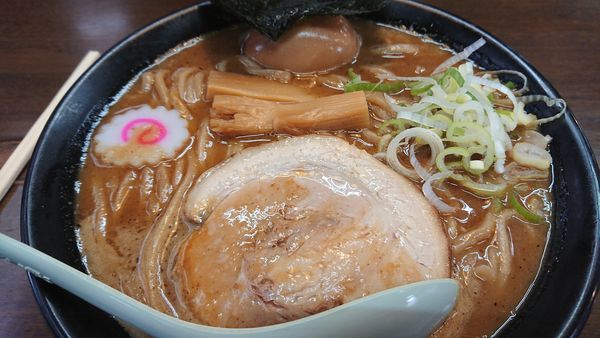 「濃厚半熟味玉そば(中240g)」@東池袋大勝軒 ROZEOの写真