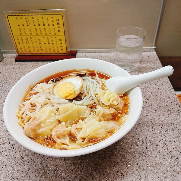 「ワンタン麺」@中華麺店 喜楽の写真