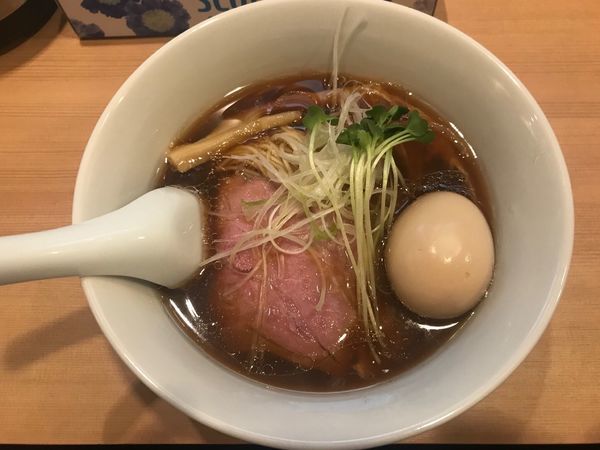 「味玉 中華そば」@中華そば 流川の写真