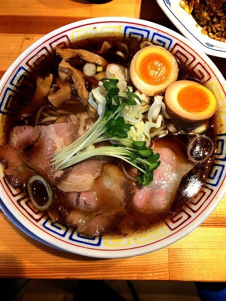 「サバ醤油そば」@サバ6製麺所 阪急梅田店の写真