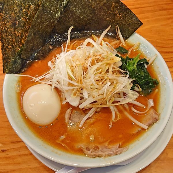 「ラーメンメキシコ(激辛)850」@濱之家 入谷店の写真