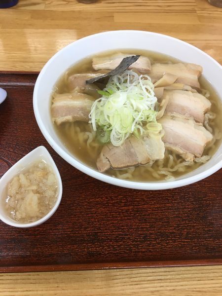 「肉そば」@飛来ラーメンの写真