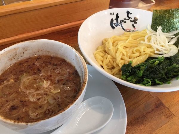 「酸っぱいつけ麺」@横浜家系 麺屋はやぶさの写真