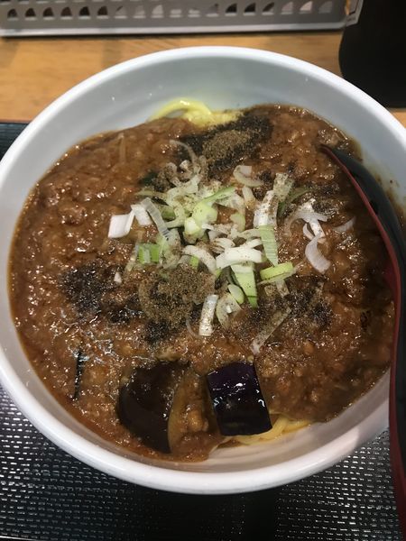「【限定】麻婆茄子麺」@味噌麺処 花道庵の写真