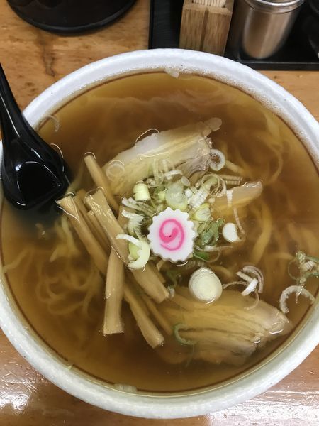 「中華そば+大盛（¥821)」@麺屋 まさとの写真