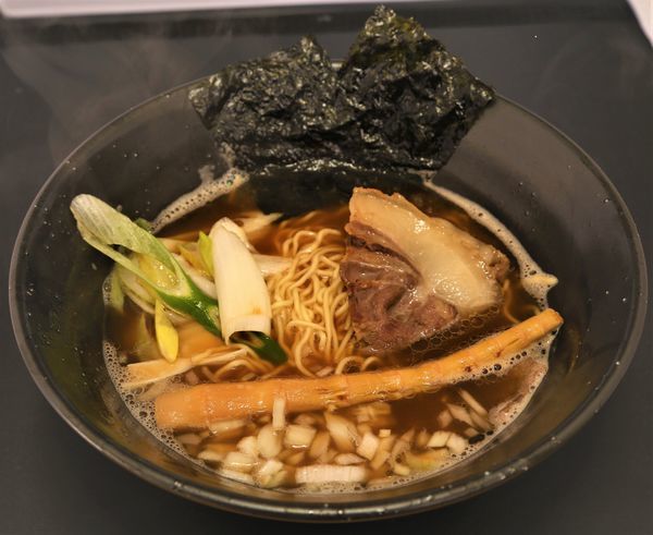 「猪ラーメン」@ジビエラーメン山くじらの写真