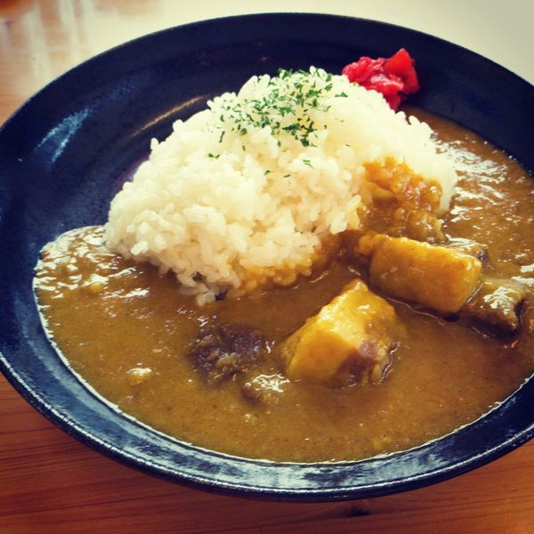「猪カレー」@ジビエラーメン山くじらの写真