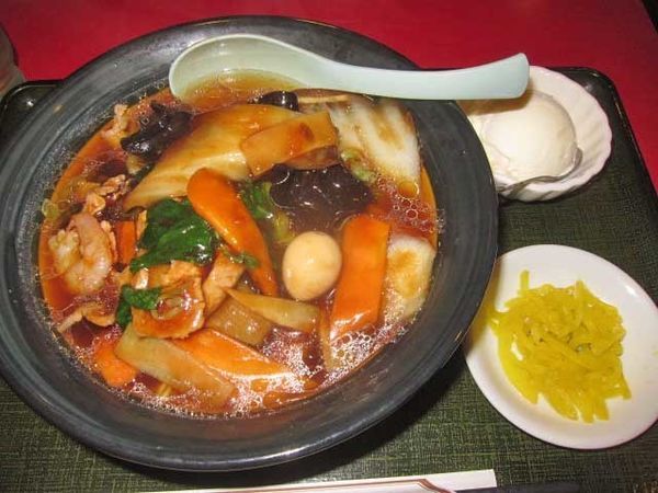 「五目湯麺（単品）　600円（ランチ）」@花彫酒家の写真