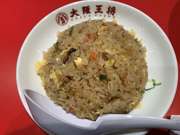 「半チャンセット(醤油ラーメン+五目炒飯小)」@大阪王将 エキア曳舟店の写真