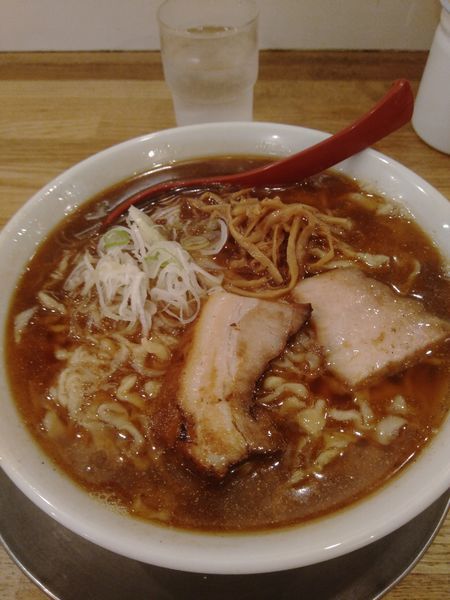 「喜多方ラーメン（煮干し）」@麺や 七彩 八丁堀店の写真