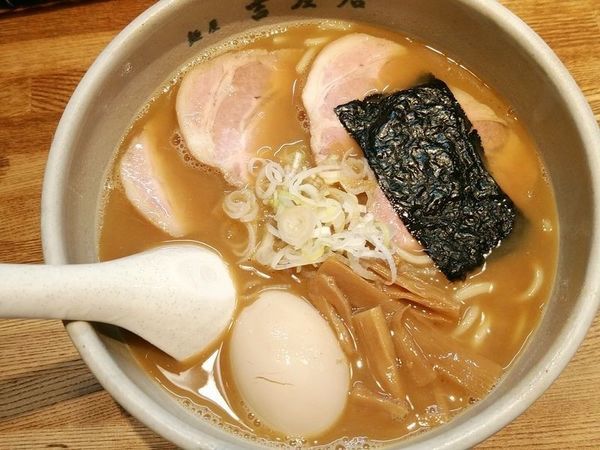 「味玉らーめん＋チャーシュー」@麺屋吉左右の写真