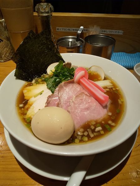 「特製蛤SOBA」@Ginza Noodles むぎとオリーブの写真