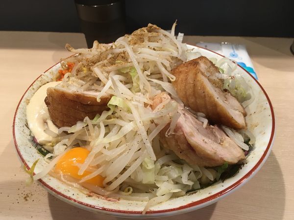 「まぜそば」@鷹の目 蒲田店の写真