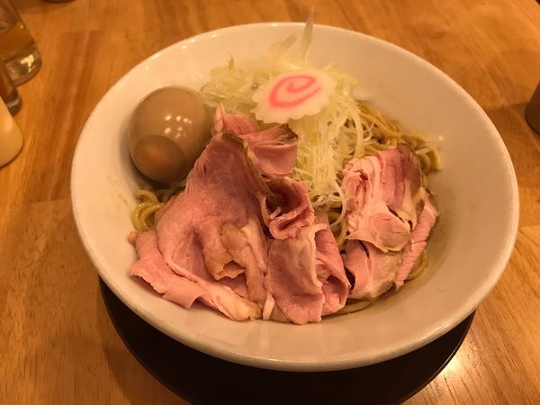 「限定:油そば780円＋味玉100円」@中華そば ココカラサキゑの写真